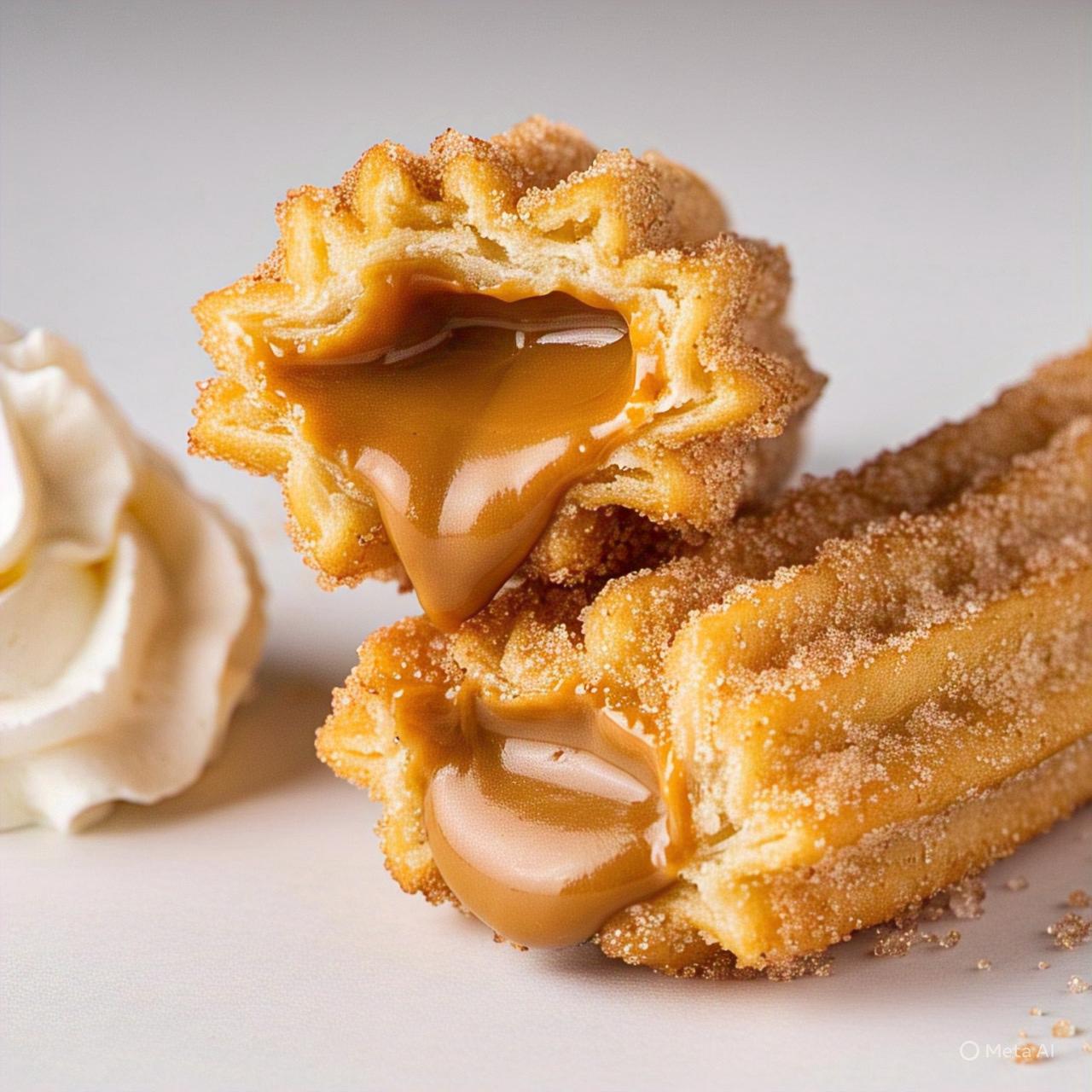 Dulce de Leche‑Filled Churros